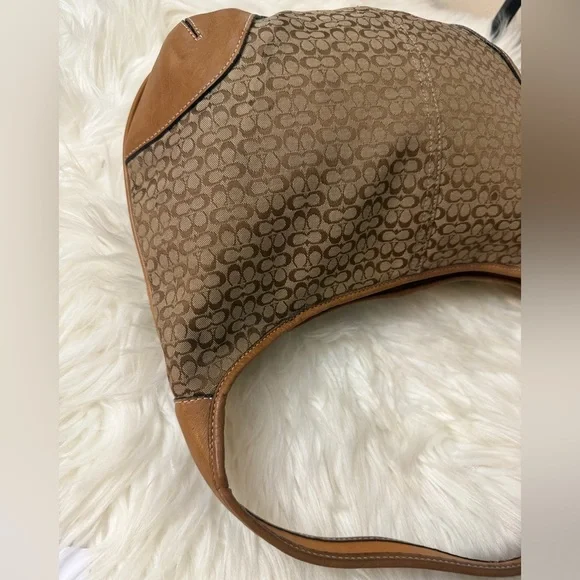 Vintage Coach 6617 Ergo Mini Signature C Shoulder Hobo Bag - Picture 7 of 11